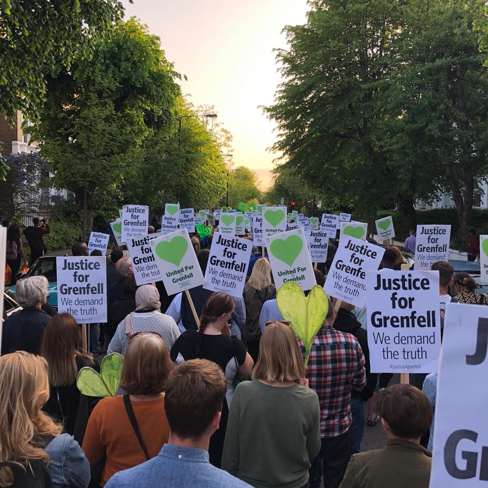 Grenfell Silent Walk - 1 Year On