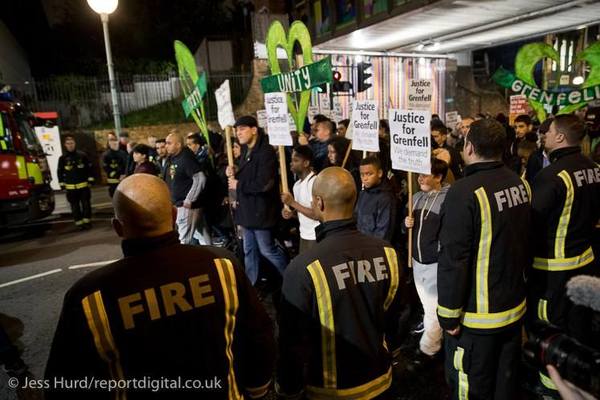 Justice for Grenfell Solidarity March