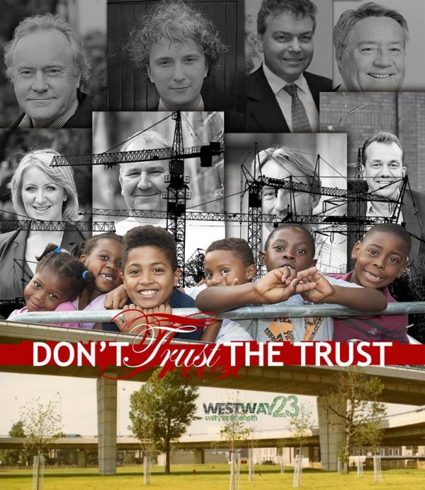 “DON’T TRUST THE TRUST” – Press Conference